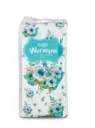 Floral Wet Wipes - Spring Flowers, 10Pcs