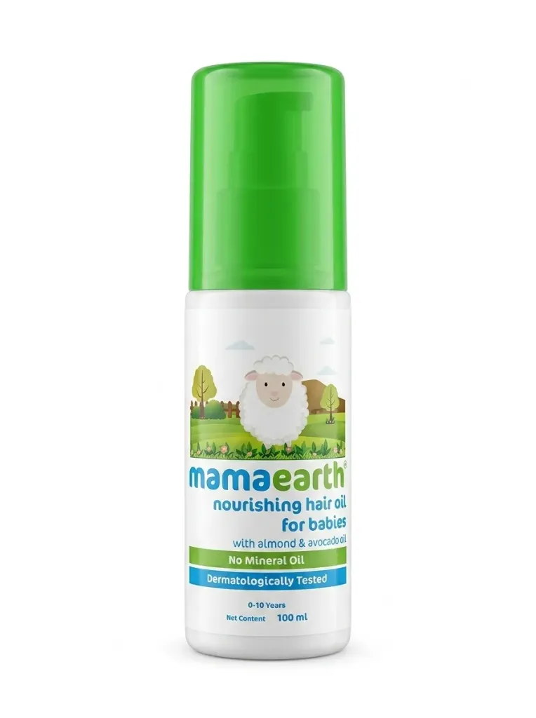 Mamaearth Soothing Massage Oil for Babies[0 to 10 Years], 100ml