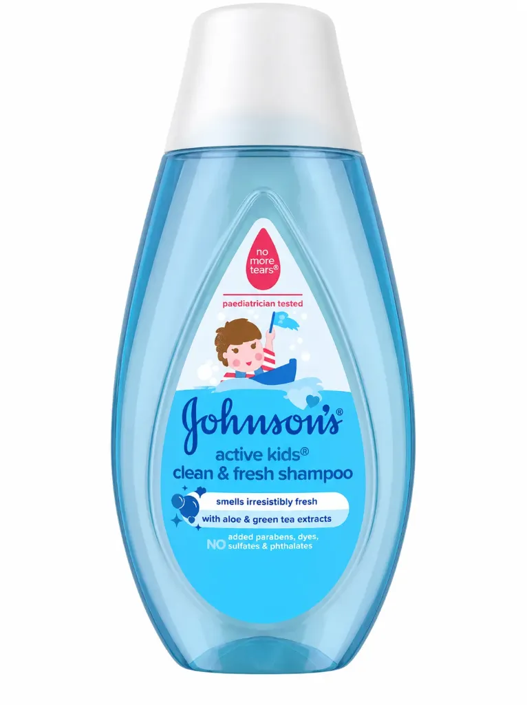 Johnson’s Active Kids Clean & Fresh Shampoo, 200ml