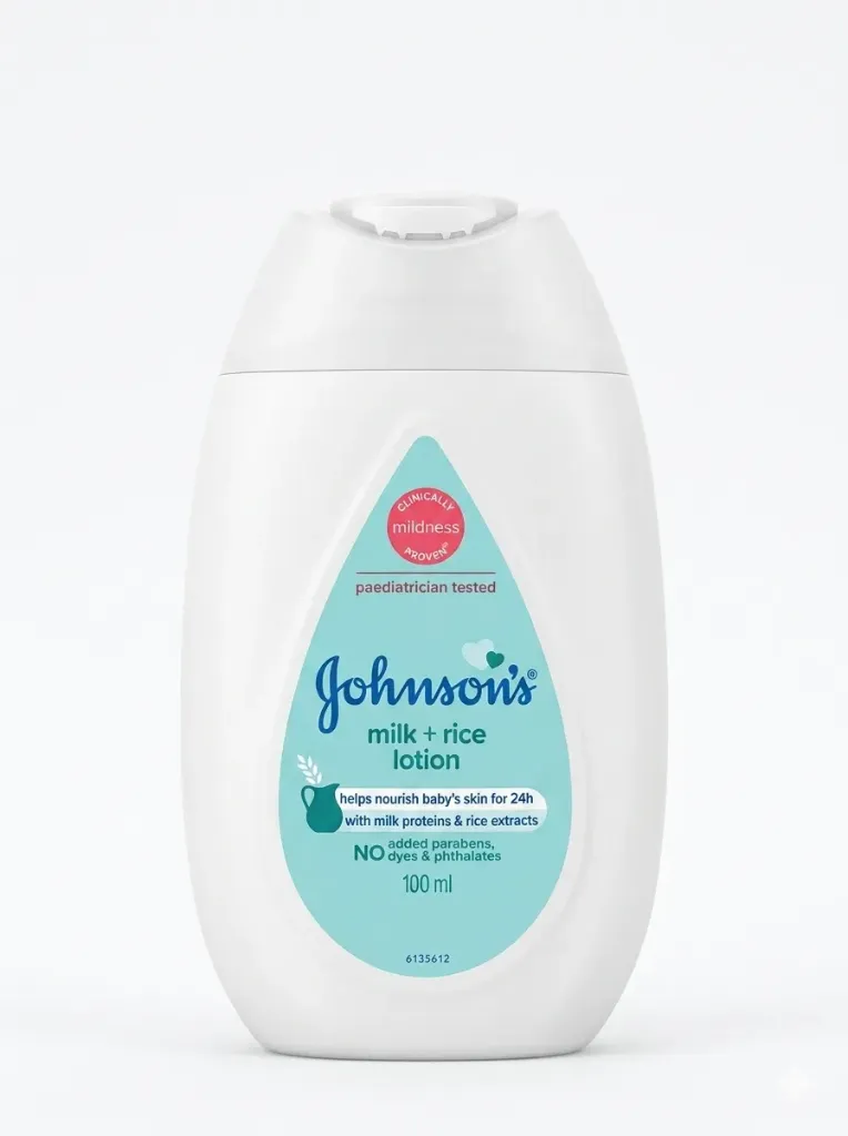 Johnson’s Milk + Rice Lotion, 100ml