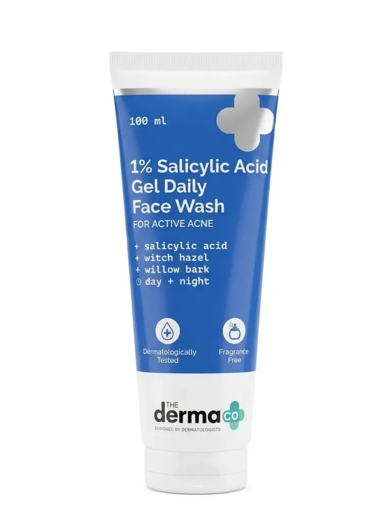 The Derma Co 1% Salicylic Acid Gel Daily Face Wash, 100ml