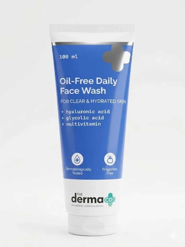 The Derma Co Oil-Free Daily Face Wash, 100ml