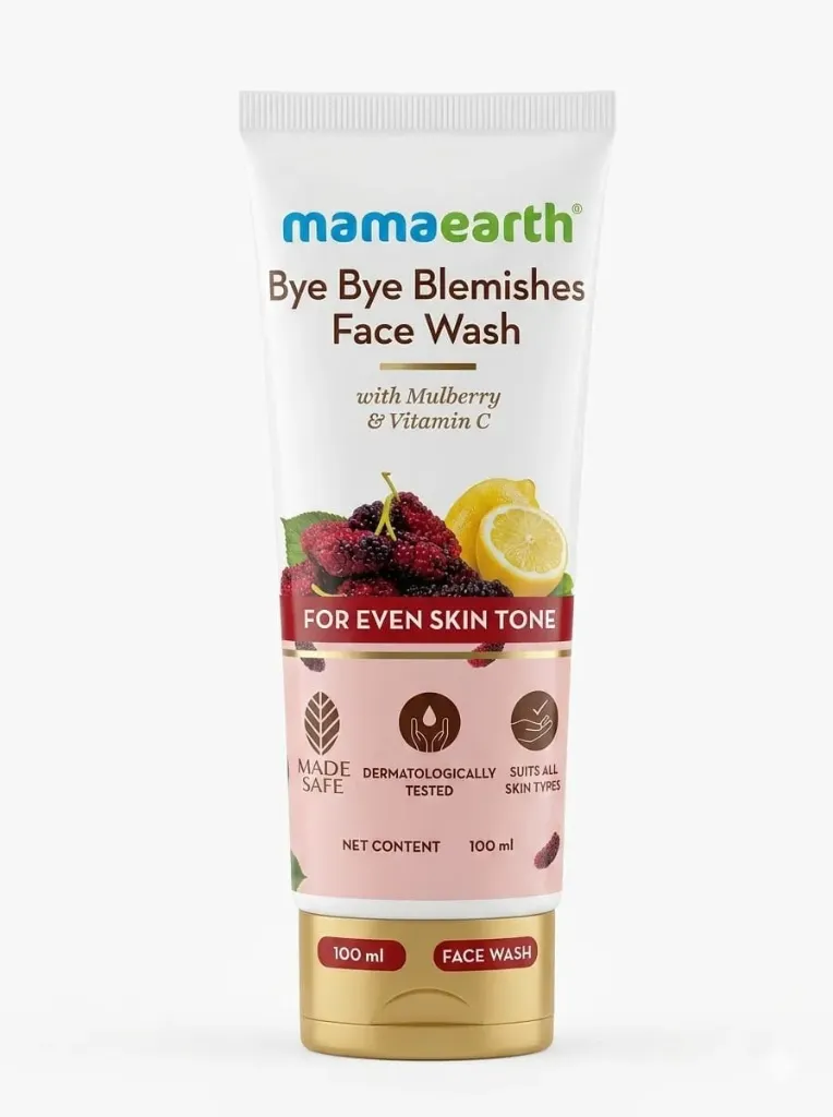 Mamaearth Bye Bye Blemishes Face Wash, 100ml