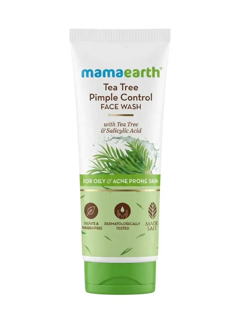 Mamaearth Tea Tree Pimple Control Face Wash, 100ml
