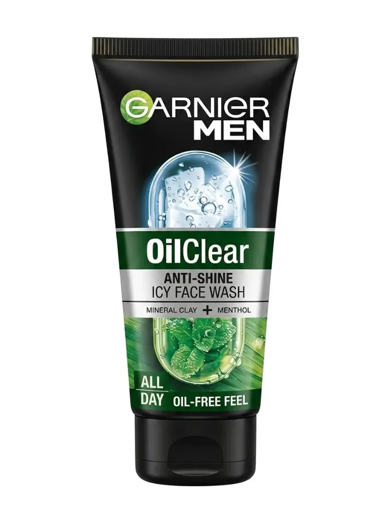 Garnier Men OilClear Anti-Shine Icy Face Wash, 50g