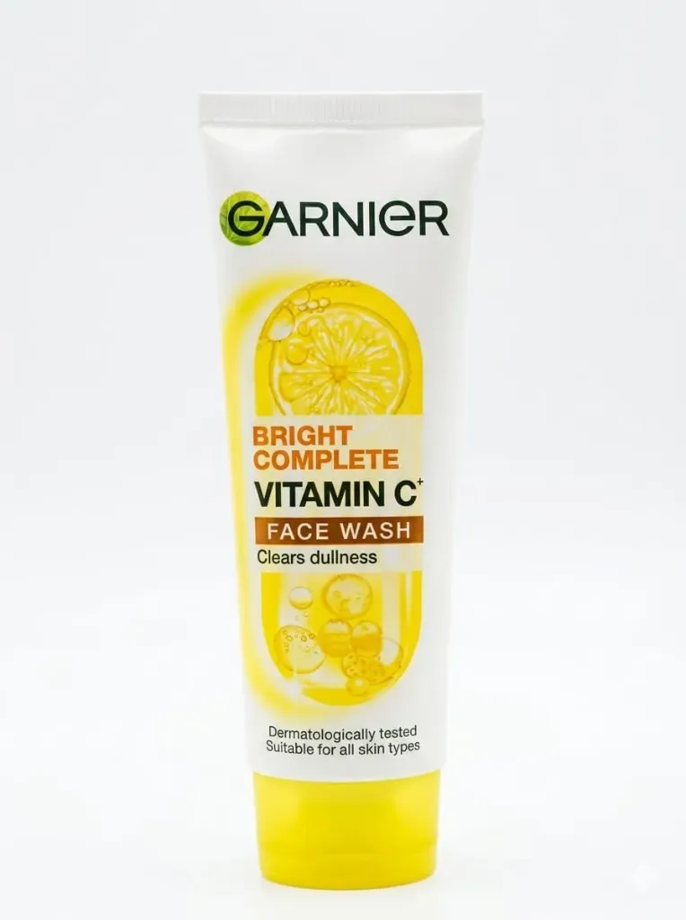 Garnier Bright Complete Vitamin C Face Wash, 50g