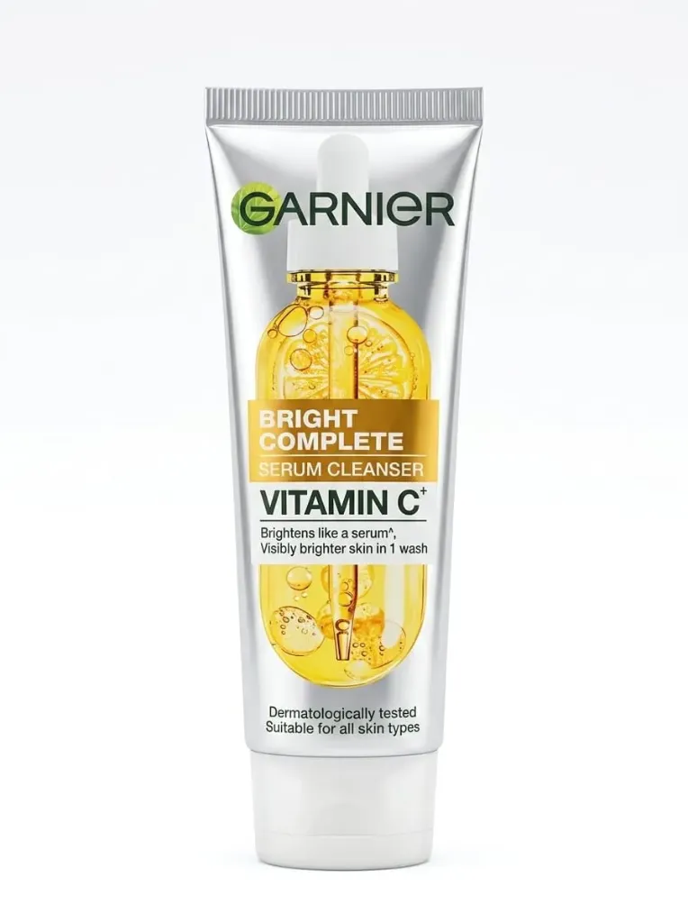Garnier Bright Complete Vitamin C Serum Cleanser, 50g