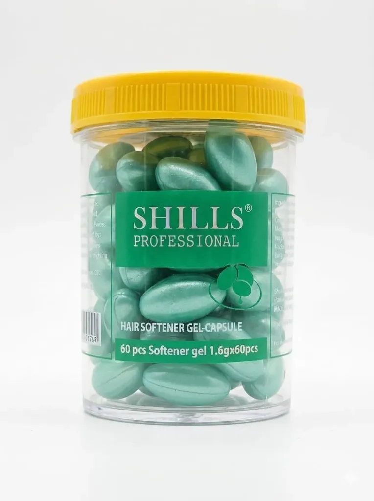 SHILLS Professional Hair Softener Gel Capsule (Green), 1.6g × 60Pcs