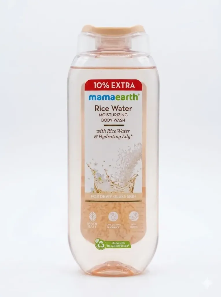Mamaearth Rice Water Moisturizing Body Wash, 275ml