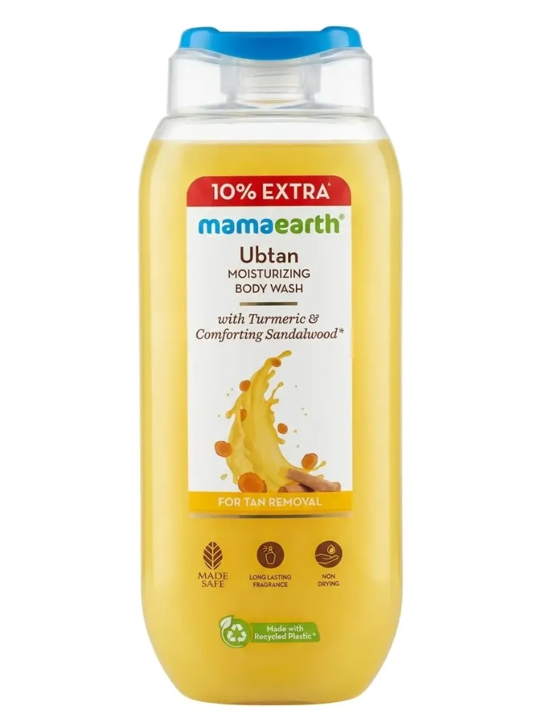 Mamaearth Ubtan Moisturizing Body Wash, 275ml