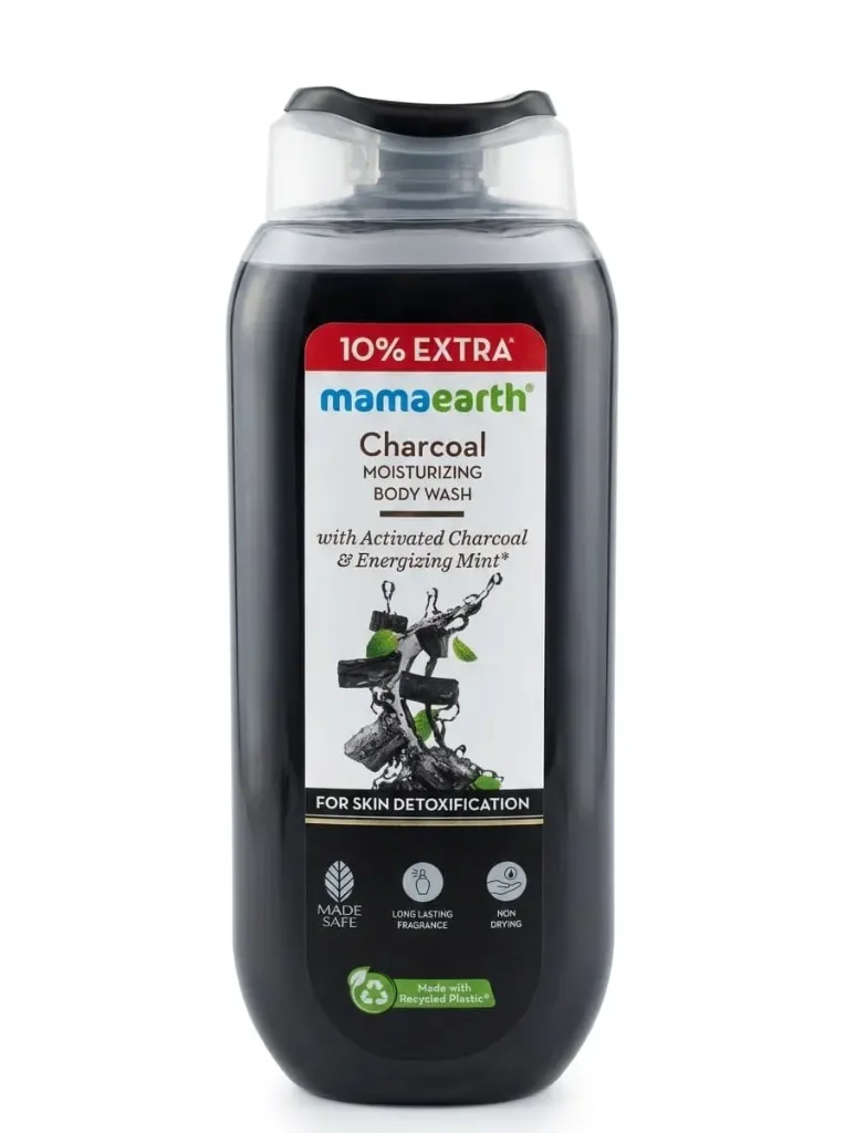 Mamaearth Charcoal Moisturizing Body Wash, 275ml