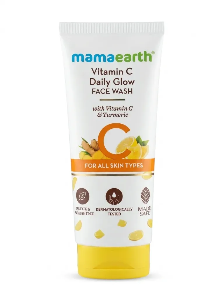 Mamaearth Vitamin C Daily Glow Face Wash, 100ml