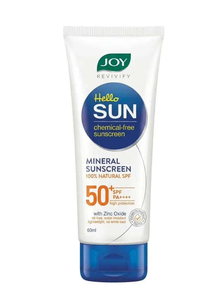 Joy Hello Sun Mineral Sunscreen SPF 50+ PA++++, 50ml