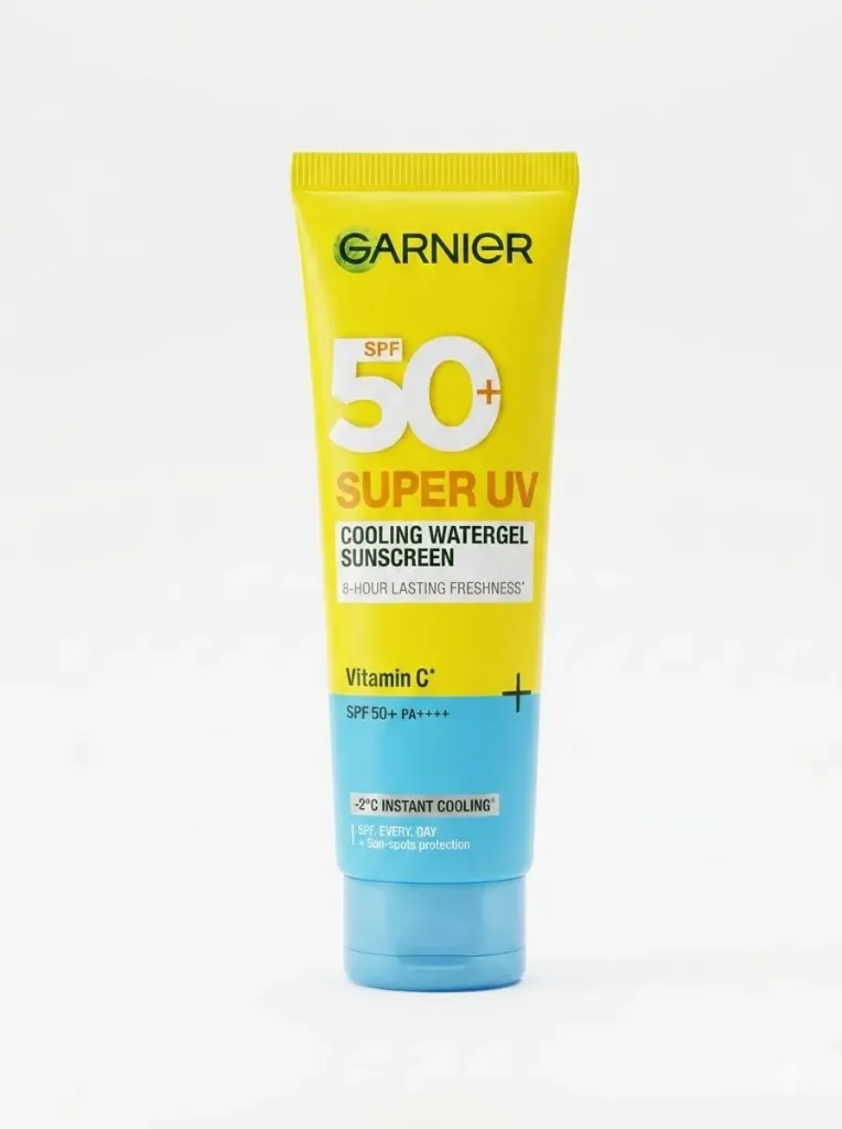Garnier Super UV Cooling Watergel Sunscreen SPF 50+ PA++++, 60ml