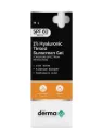 The Derma Co 1% Hyaluronic Tinted Sunscreen Gel SPF 60 PA++++, 30g