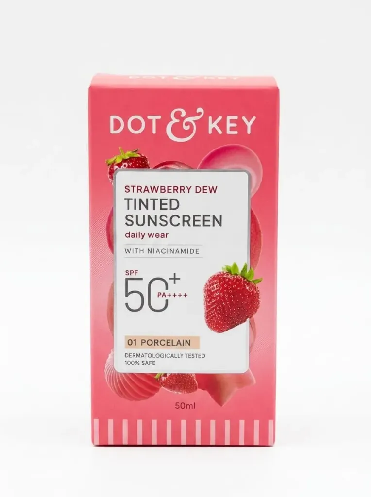 Dot & Key Strawberry Dew Tinted Sunscreen SPF 50+, 50ml