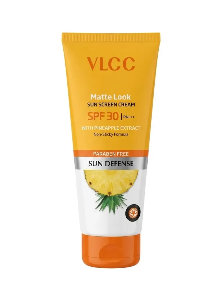 VLCC Matte Look Sun Screen Cream SPF 30 PA+++, 100g