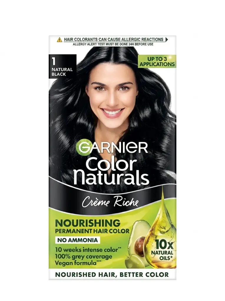 Garnier Color Naturals Crème Riche – Shade 1 Natural Black
