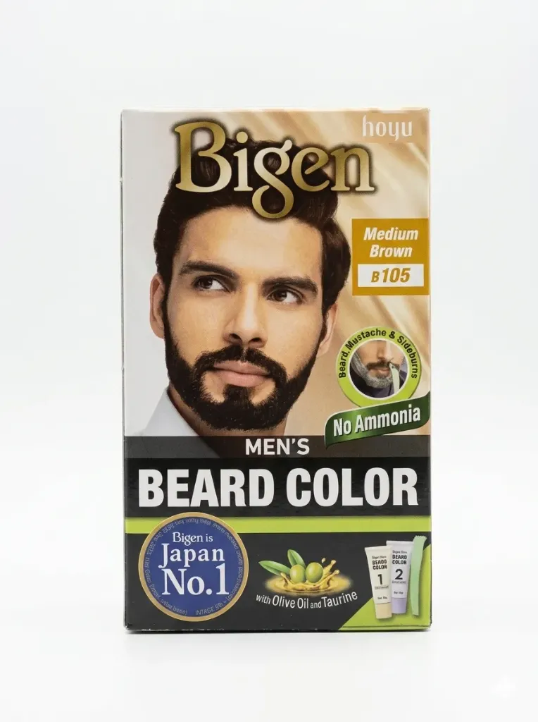 Bigen Men’s Beard Color B105 Medium Brown