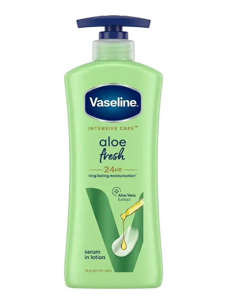 Vaseline Intensive Care Aloe Fresh Body Lotion, 400ml