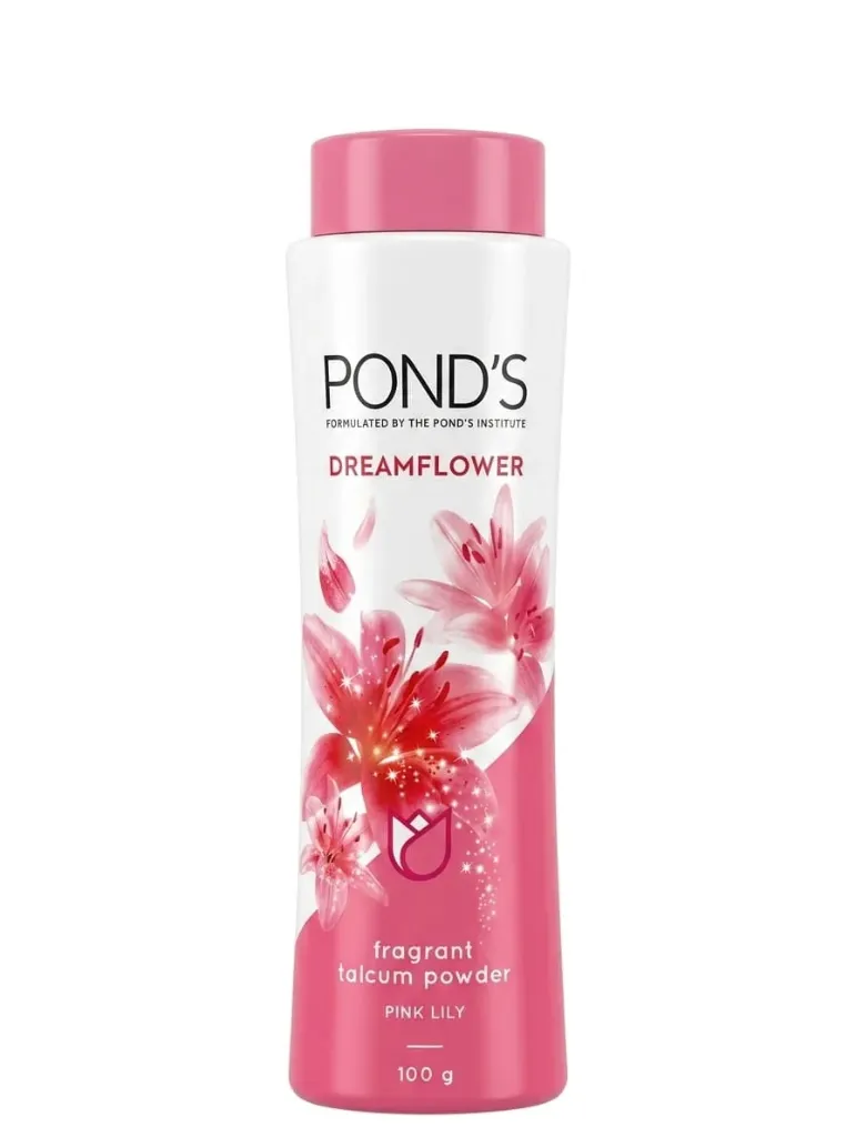 Pond’s Dreamflower Pink Lily Fragrant Talcum Powder, 100g