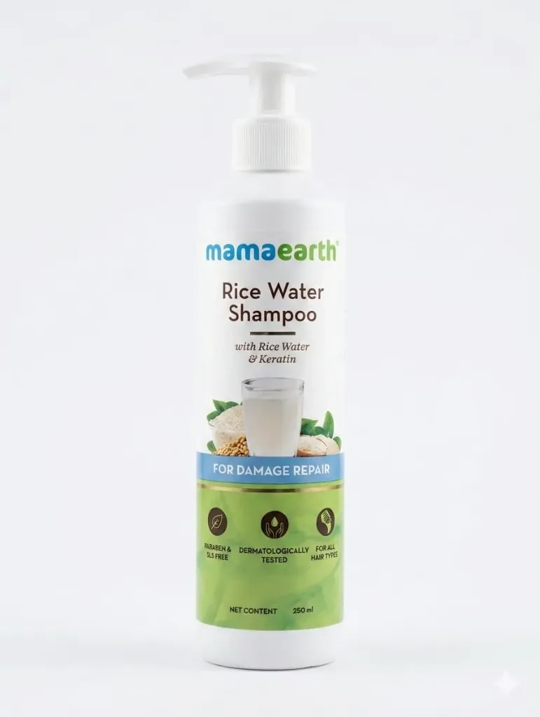 Mamaearth Rice Water Shampoo, 250ml