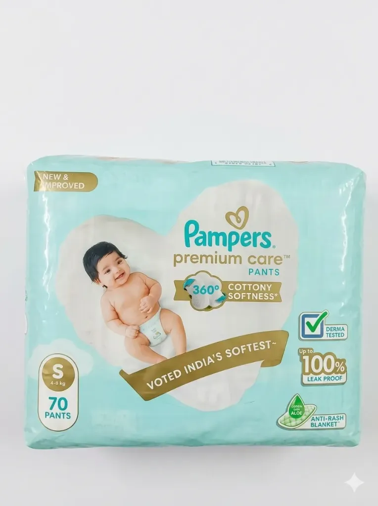 Pampers Premium Care Pants (S), 70N