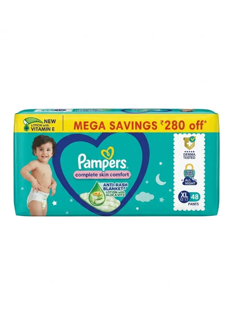 Pampers Complete Skin Comfort Pants (XL), 48N