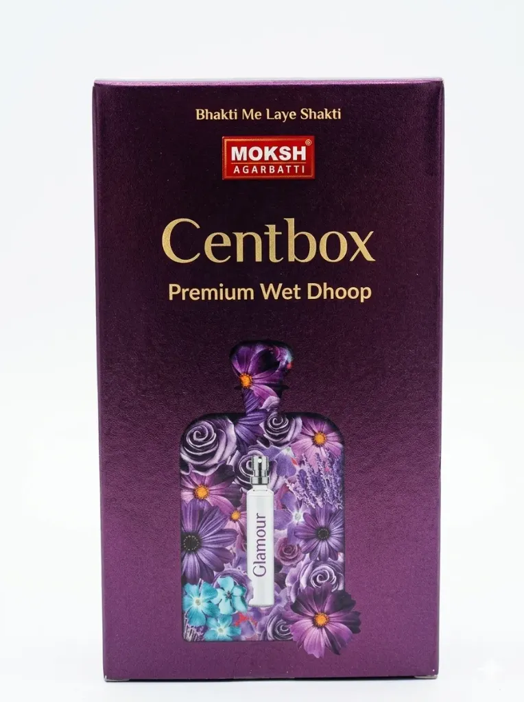 Moksh Centbox Premium Wet Dhoop (Glamour), 10 Sticks