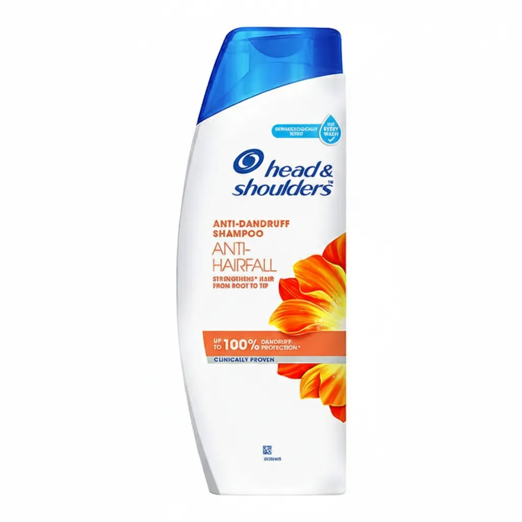 Head & Shoulders Anti Hairfall Anti Dandruff Shampoo, 180ml