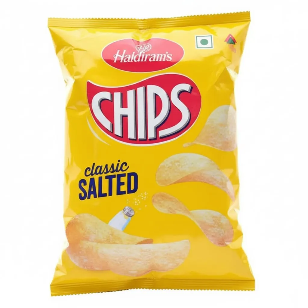 Haldiram's Classic Salted Chips, 36.5g
