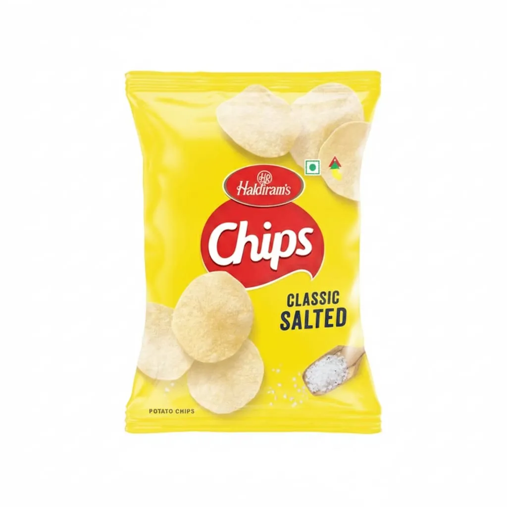 Haldiram's Classic Salted Chips, 84.5g