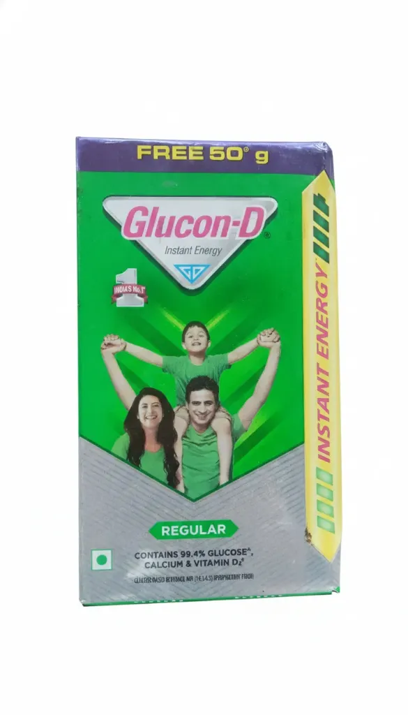 Glucon-D Regular Instant Energy Powder, 200g + 50g free 250g