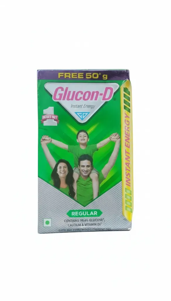 Glucon-D Regular Instant Energy Powder 450g + 50g free 500g
