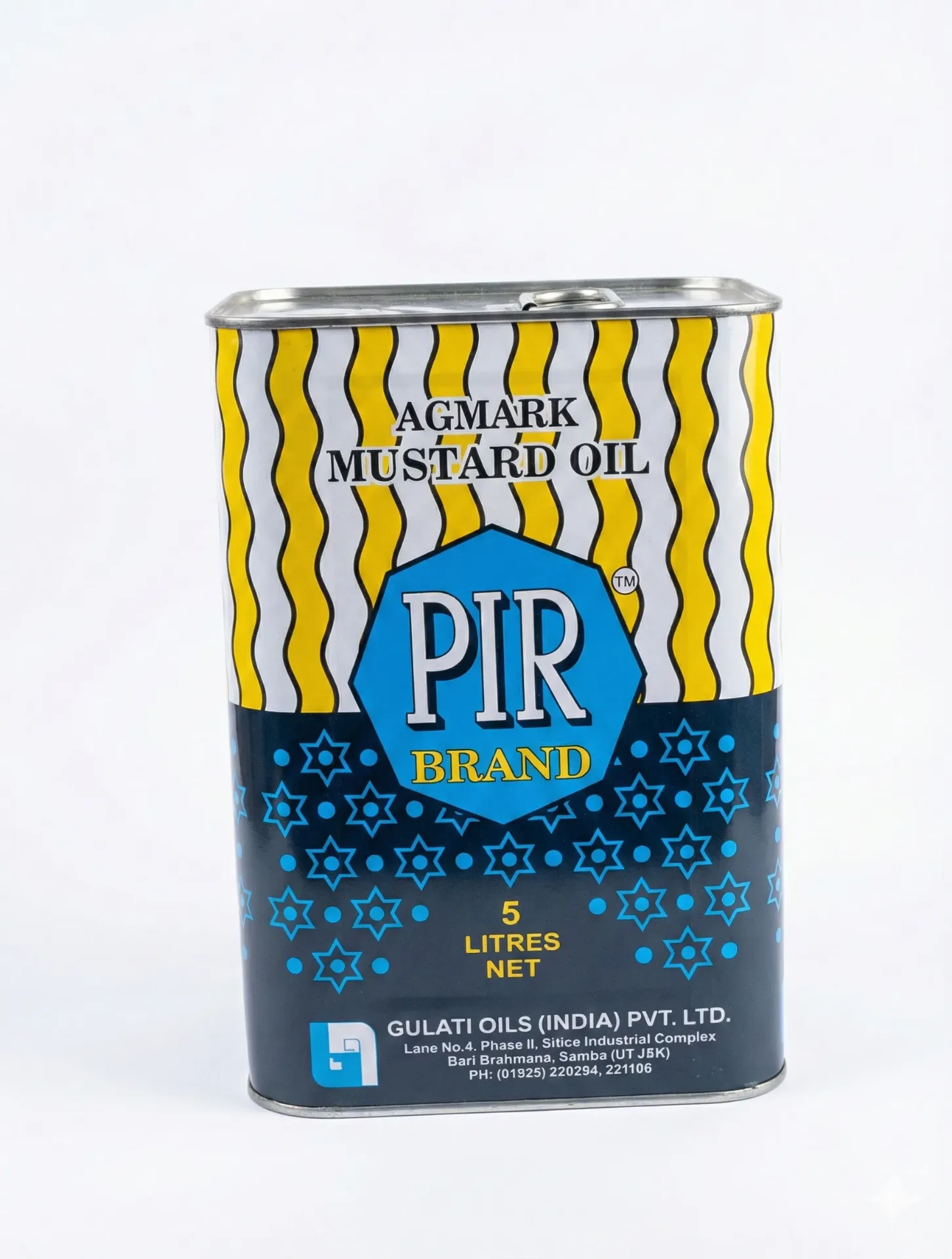Pir Brand Mustard Oil, 5ltr
