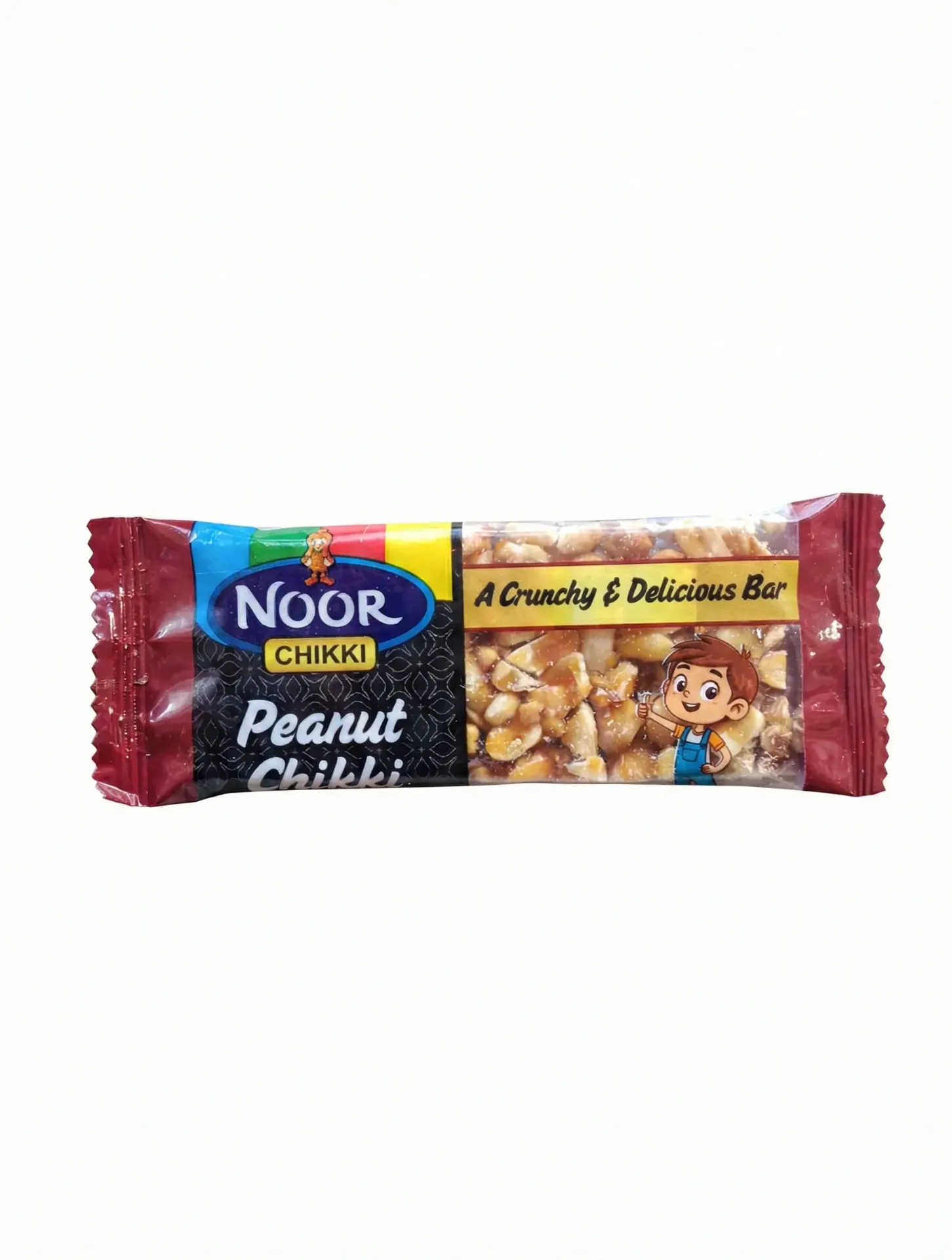 Noor Chikki Peanut Chikki, 34g