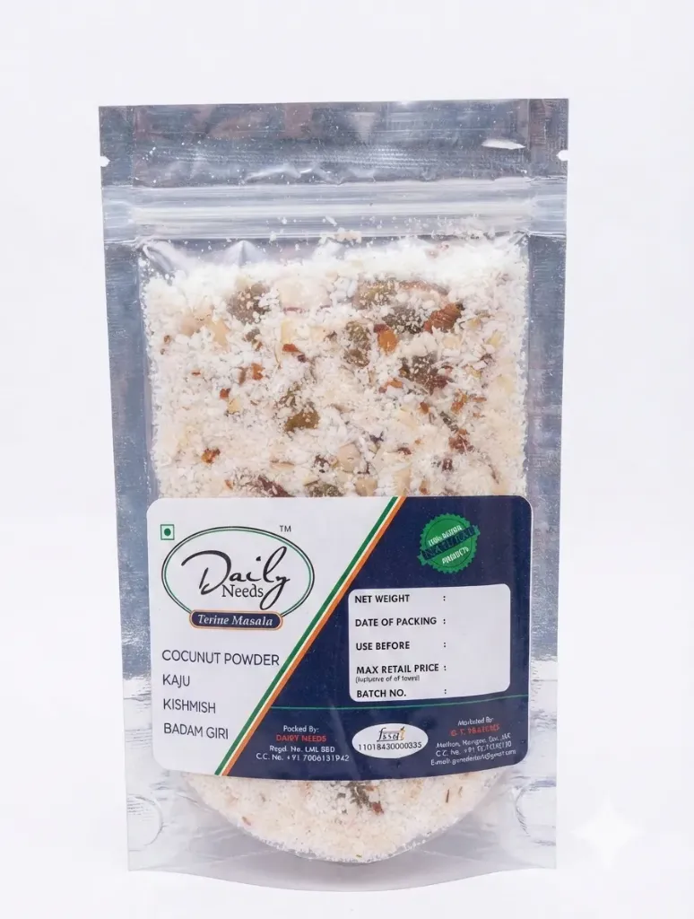 Ferine Masala (Coconut powder,Kaju, Kishmish, Badam Giri), 100g