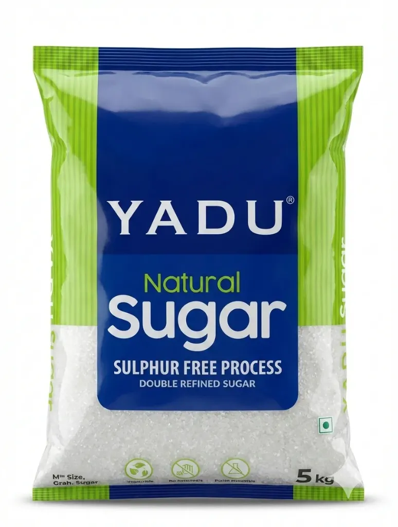 Yadu Natural Sugar (Sulphur Free Process), 5 kg