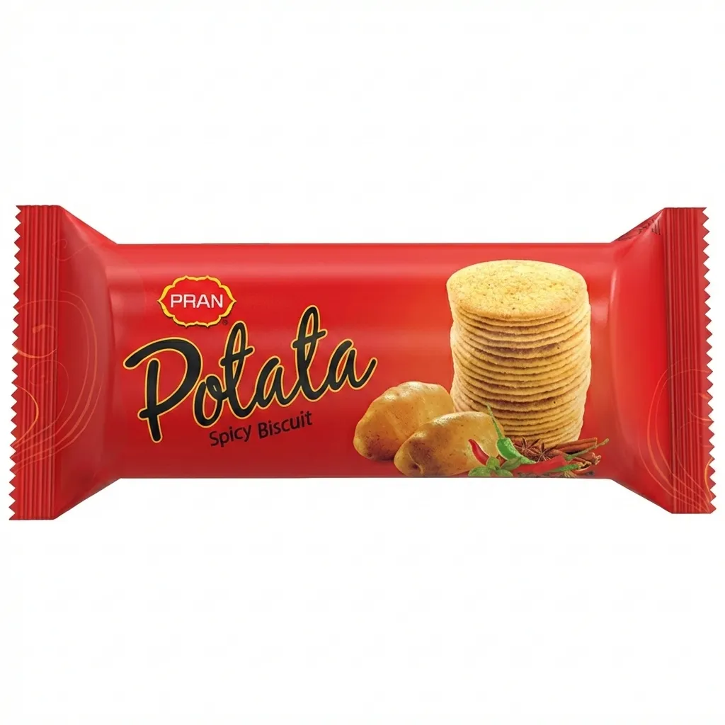 Pran Potata Spicy Biscuit, 25g