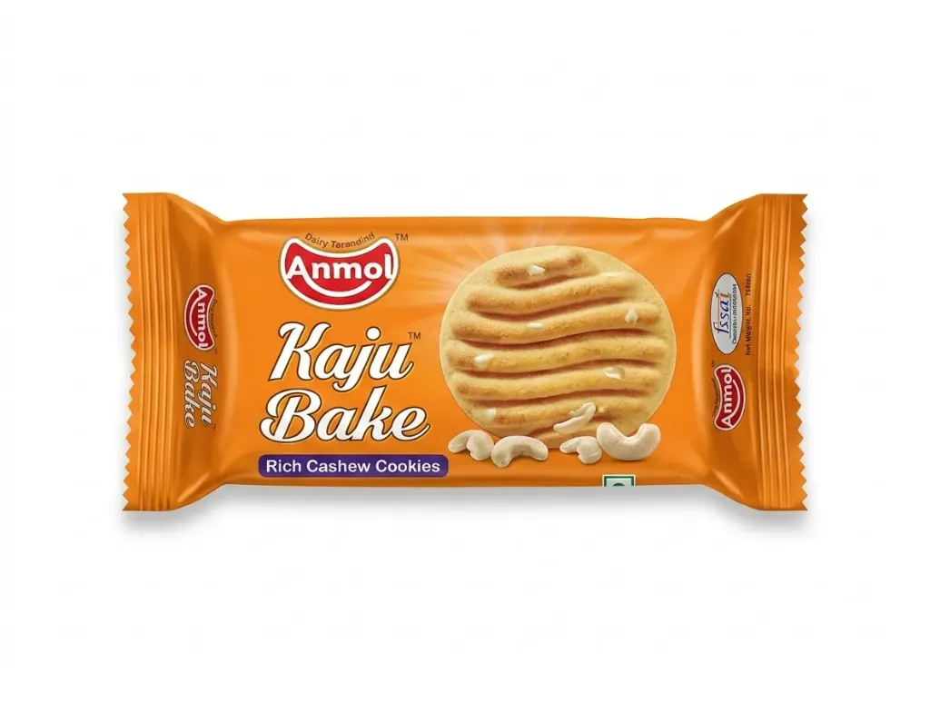 Anmol Kaju Bake Rich Cashew Cookies, 65g