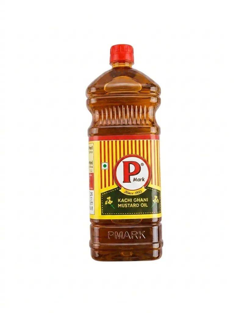 P Mark Kachi Ghani Mustard Oil, 1L