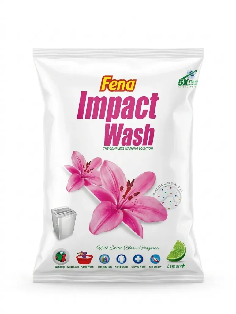 Fena Impact Wash Detergent Powder, 4kg