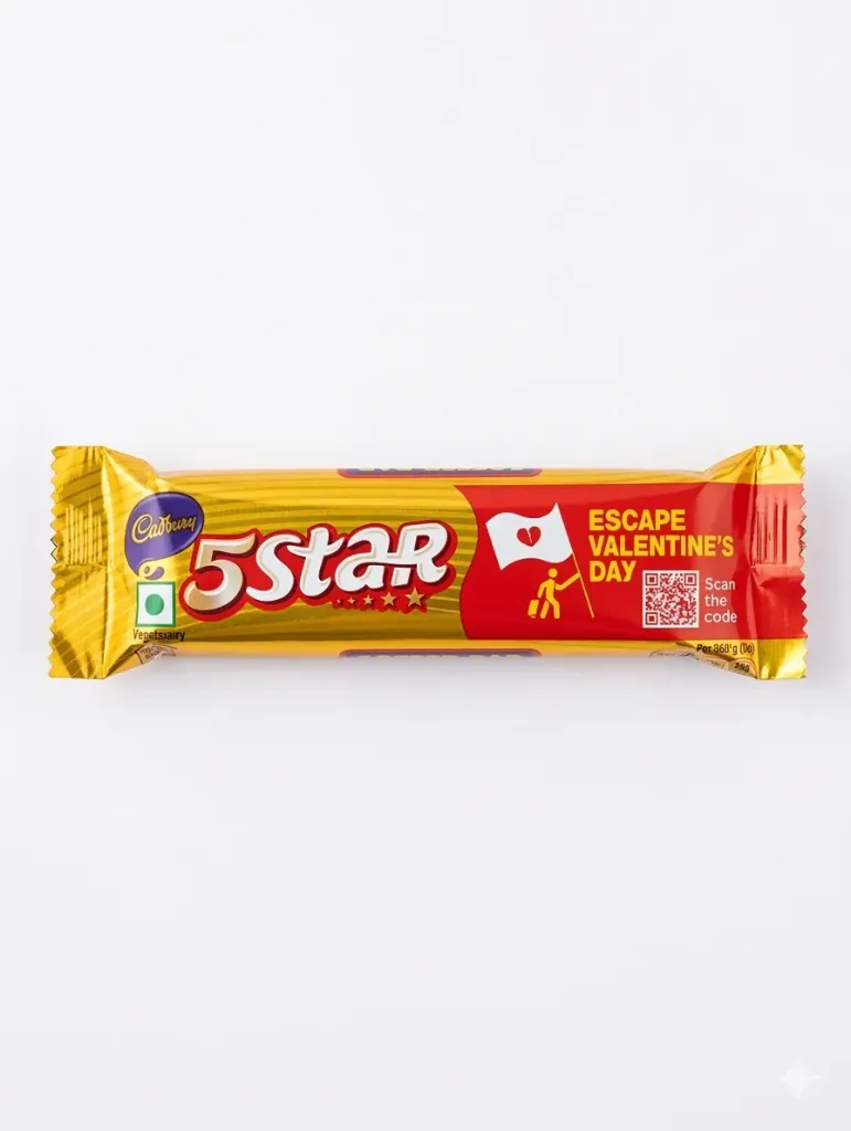 Cadbury 5 Star Chocolate Bar, 32.2g