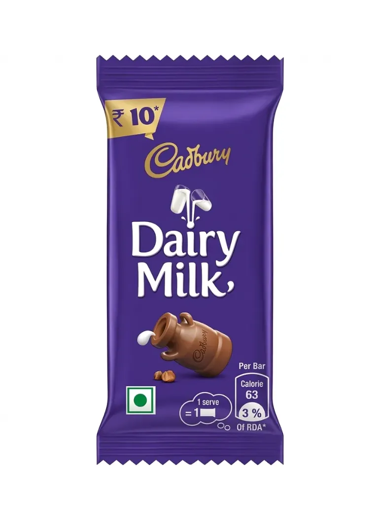 Cadbury Dairy Milk Chocolate, 12.1g