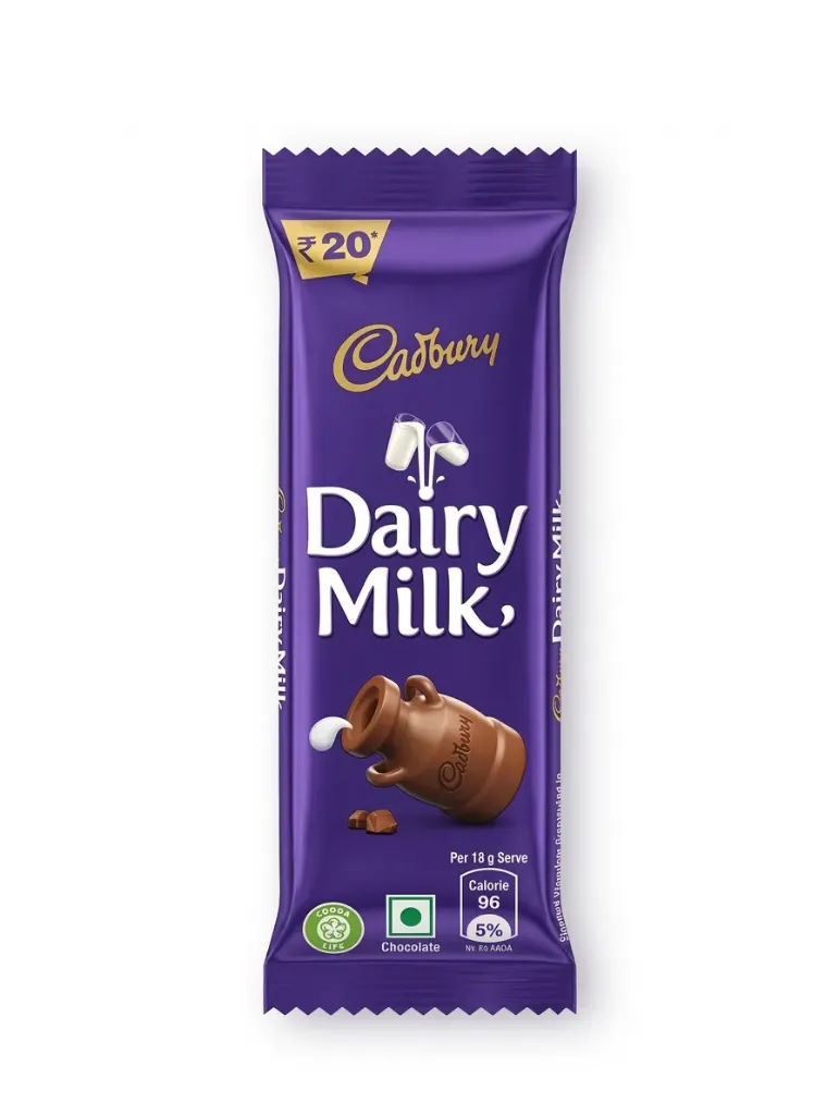 Cadbury Dairy Milk Chocolate, 18g