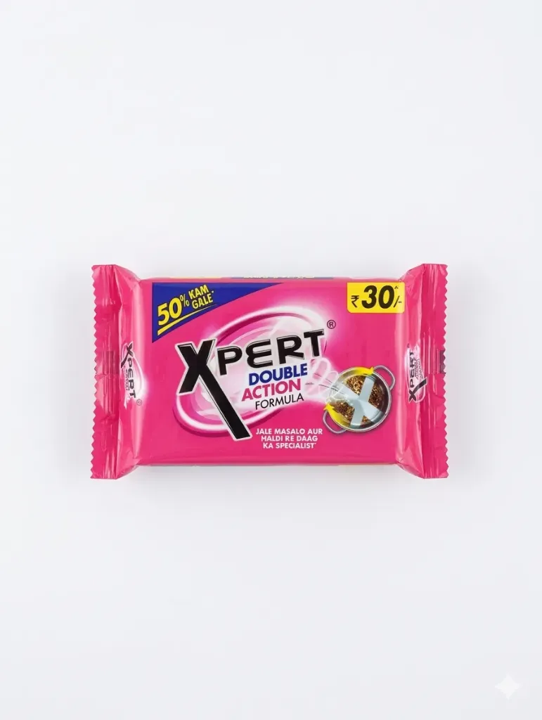 Xpert Double Action Dish Wash Bar, 300g
