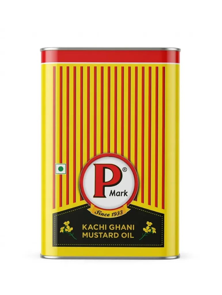 P Mark Kachi Ghani Mustard Oil, 5L