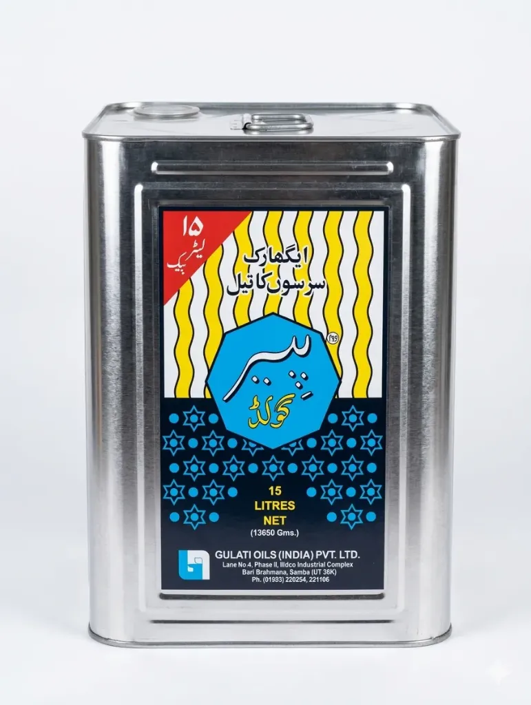 Pir Gold Mustard Oil, 15Ltr