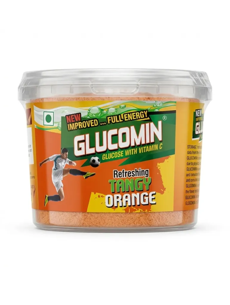 Glucomin Tangy Orange Glucose powder, 250g