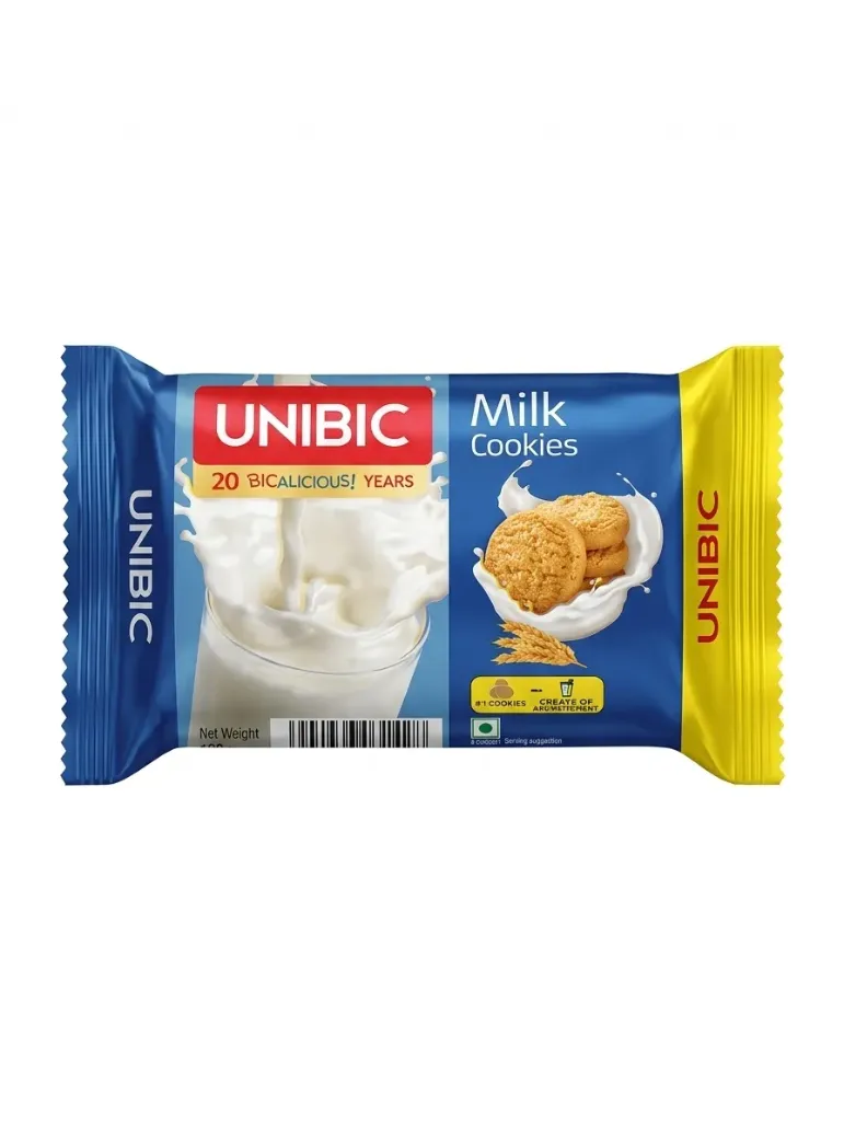 Unibic Milk Cookies, 50g